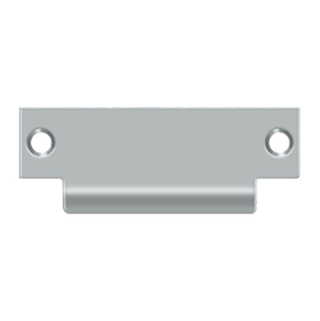 Deltana - ANSI Blank T- Strike, 4-7/8'' x 1-1/4'', Without Hole - Brushed Chrome