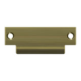 Deltana - ANSI Blank T- Strike, 4-7/8'' x 1-1/4'', Without Hole - Antique Brass