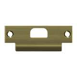 Deltana - ANSI T- Strike, 4-7/8'' x 1-1/4'', w/ Hole - Antique Brass