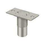 Deltana - Dust Proof Strike, Adjustable, 2-7/8'' x 1-3/8'' - Brushed Nickel