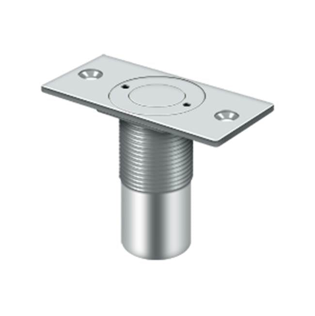 Deltana - Dust Proof Strike, Adjustable, 2-7/8'' x 1-3/8'' - Polished Chrome