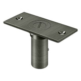 Deltana - Dust Proof Strike 3-1/2'' x 1-5/8'' w/Safety Lock - Antique Nickel