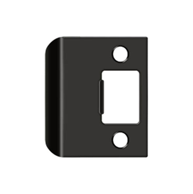 Deltana - Extended Lip Strike Plate, 2-1/4'' x 2'' - Oil-rubbed Bronze