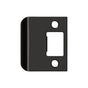 Deltana - Extended Lip Strike Plate, 2-1/4'' x 2'' - Oil-rubbed Bronze