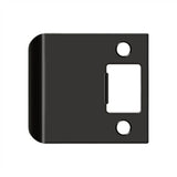 Deltana - Extended Lip Strike Plate, 2 1/4'' x 2-1/2'' - Oil-rubbed Bronze