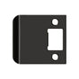 Deltana - Extended Lip Strike Plate, 2 1/4'' x 2-1/2'' - Oil-rubbed Bronze