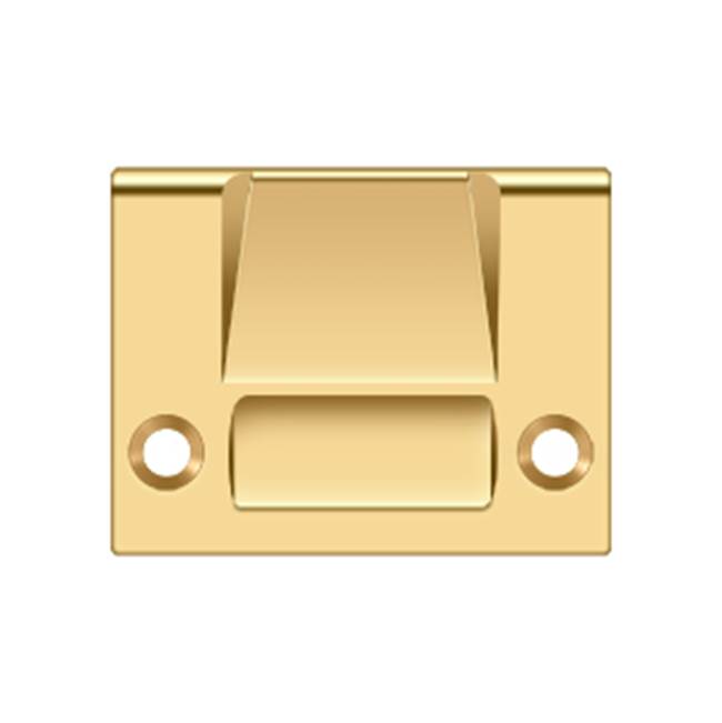 Deltana - Heavy Duty, Full Lip Strike for RCA430 - PVD Polished Brass