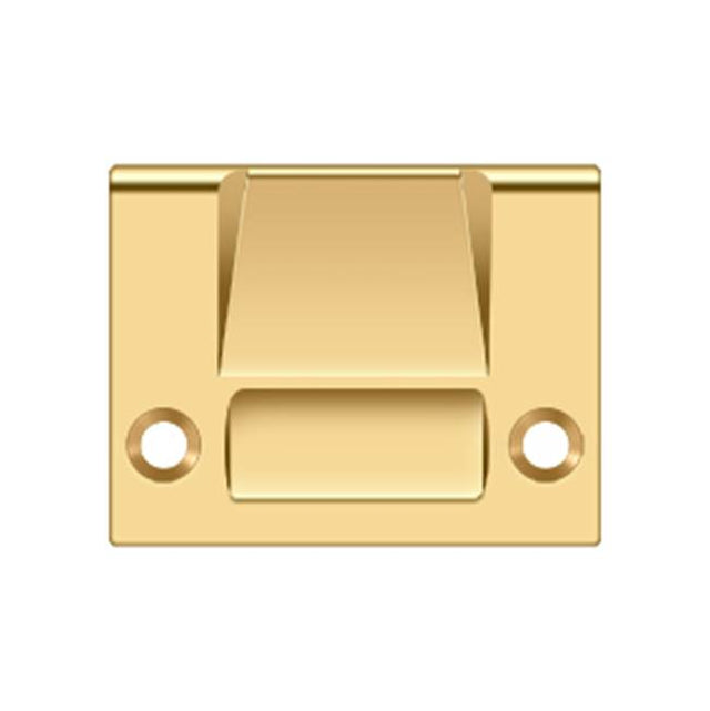 Deltana - Heavy Duty, Full Lip Strike for RCA430 - PVD Polished Brass