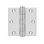 Deltana - 3-1/2'' x 3-1/2'' Square Hinge - Polished Stainless
