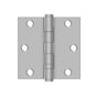 Deltana - 3-1/2'' x 3-1/2'' Square Hinge, Residential - Brushed Stainless
