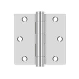 Deltana - 3-1/2'' x 3-1/2'' Square Hinge - Polished Stainless