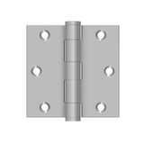Deltana - 3-1/2'' x 3-1/2'' Square Hinge - Brushed Stainless