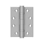 Deltana - 4'' x 3'' Square Corner Hinge - Brushed Stainless