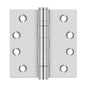 Deltana - 4'' x 4'' Square Hinge - Polished Stainless