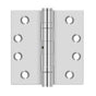Deltana - 4'' x 4'' Square Hinge - Polished Stainless