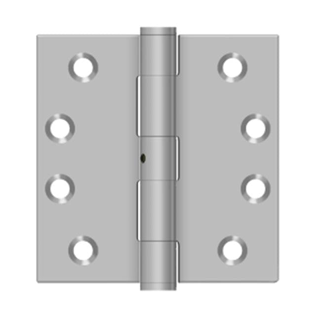 Deltana - 4'' x 4'' Square Hinge - Brushed Stainless