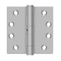 Deltana - 4'' x 4'' Square Hinge - Brushed Stainless