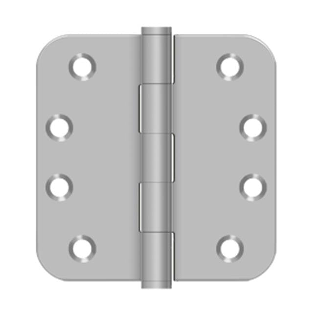 Deltana - 4'' x 4'' x 5/8'' Radius Hinge, Residential - Brushed Stainless