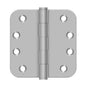Deltana - 4'' x 4'' x 5/8'' Radius Hinge, Residential - Brushed Stainless