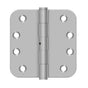 Deltana - 4'' x 4'' x 5/8'' Radius Hinge, Residential - Brushed Stainless