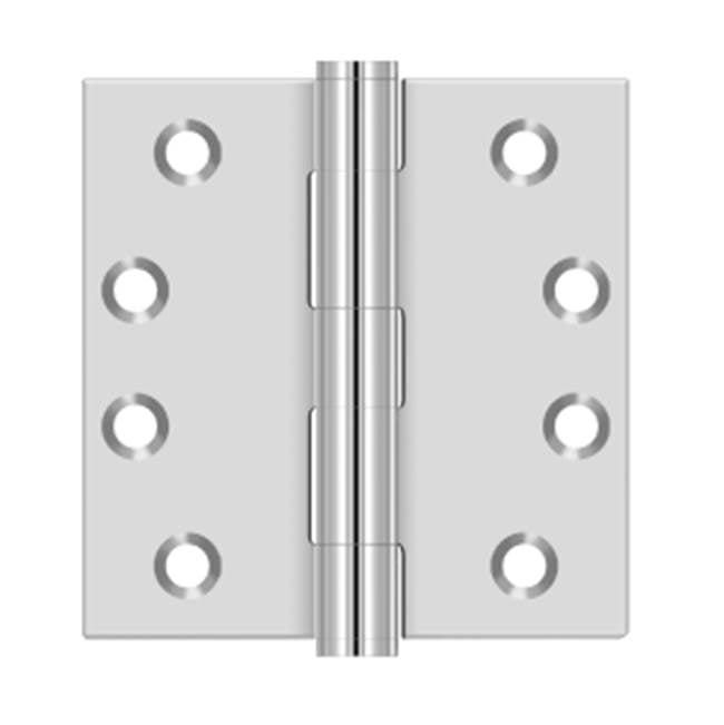 Deltana - 4'' x 4'' Square Hinge - Polished Stainless