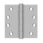 Deltana - 4'' x 4'' Square Hinge, Residential - Brushed Stainless