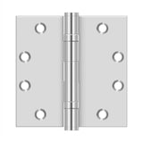 Deltana - 4-1/2'' x 4-1/2'' Square Hinge - Polished Stainless