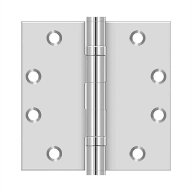 Deltana - 4-1/2'' x 4-1/2'' Square Hinge - Polished Stainless