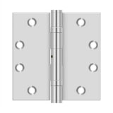 Deltana - 4-1/2'' x 4-1/2'' Square Hinge - Polished Stainless