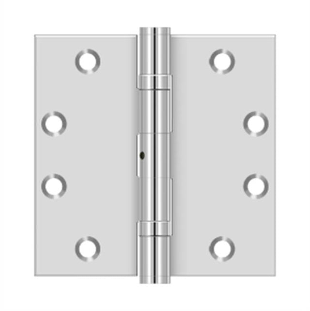 Deltana - 4-1/2'' x 4-1/2'' Square Hinge - Polished Stainless