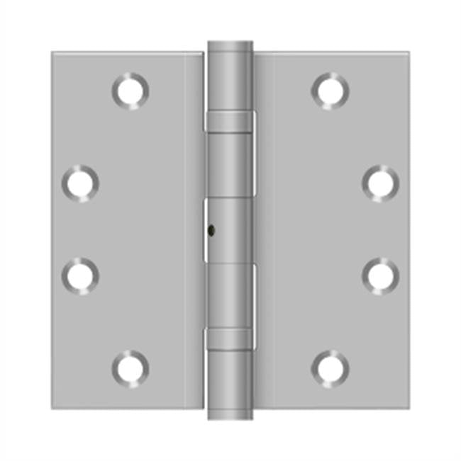 Deltana - 4-1/2'' x 4-1/2'' Square Hinge - Brushed Stainless