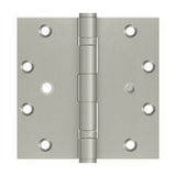 Deltana - 5''x 5'' Square Hinge, 2BB, Security - Brushed Nickel