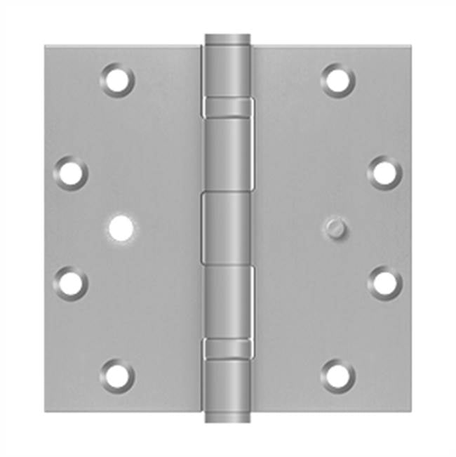 Deltana - 5''x 5'' Square Hinge, 2BB, Security - Brushed Stainless