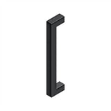 Deltana - 12'' Contemporary Pulls, Single Side - Paint Black