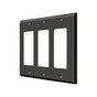 Deltana - Switch Plate, Triple Rocker - Oil-rubbed Bronze