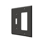 Deltana - Switch Plate, Single Switch/Single Rocker - Oil-rubbed Bronze