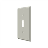 Deltana - Switch Plate, Single Standard - Brushed Nickel