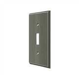 Deltana - Switch Plate, Single Standard - Antique Nickel