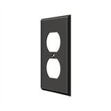 Deltana - Switch Plate, Double Outlet - Oil-rubbed Bronze