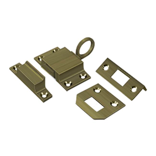 Deltana - Transom Catch - Antique Brass