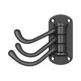 Deltana - Triple Swivel Hook, Heavy Duty, 4'' Projection - Oil-rubbed Bronze