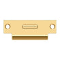 Deltana - T-Strike For RCA430, 4-7/8'' x 1-7/8'' - PVD Polished Brass