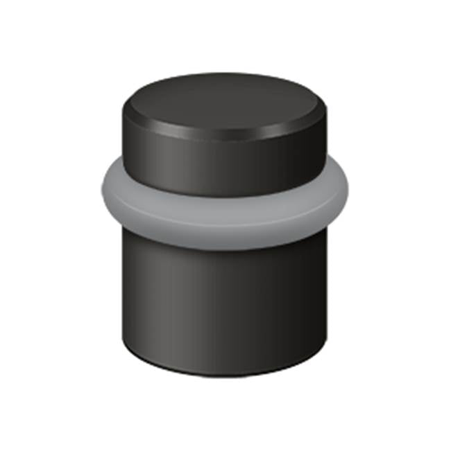 Deltana - Round Universal Floor Bumper 1-1/2'', Solid Brass - Oil-rubbed Bronze