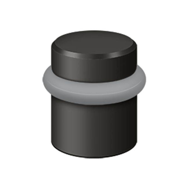 Deltana - Round Universal Floor Bumper 1-1/2'', Solid Brass - Oil-rubbed Bronze