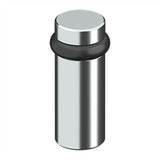 Deltana - ROUND UNIVERSAL FLOOR BUMPER 3'', SOLID BRASS - Polished Chrome