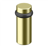 Deltana - ROUND UNIVERSAL FLOOR BUMPER 3'', SOLID BRASS - Unlacquered Brass