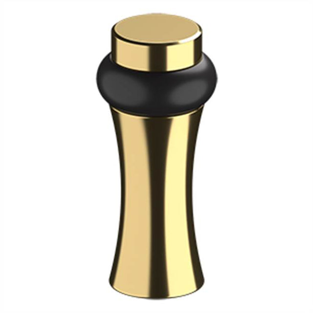 Deltana - ROUND UNIVERSAL FLOOR BUMPER 3-1/2'', DECORATIVE, SOLID BRASS - PVD Polished Brass