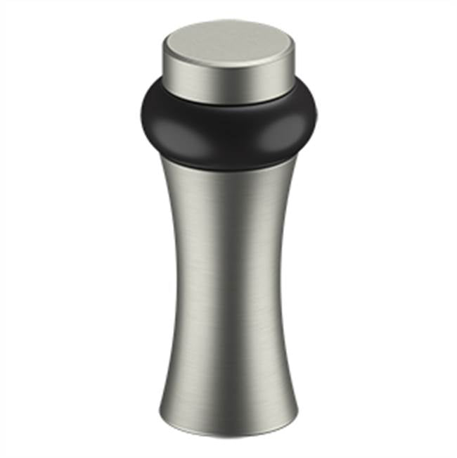 Deltana - ROUND UNIVERSAL FLOOR BUMPER 3-1/2'', DECORATIVE, SOLID BRASS - Brushed Nickel