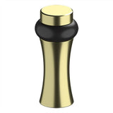 Deltana - ROUND UNIVERSAL FLOOR BUMPER 3-1/2'', DECORATIVE, SOLID BRASS - Unlacquered Brass