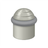 Deltana - Round Universal Floor Bumper Dome Cap 1-5/8'', Solid Brass - Brushed Nickel